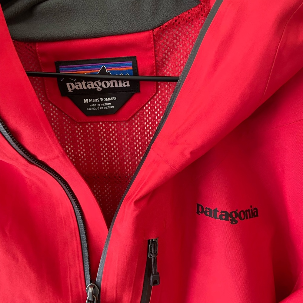 Mens Patagonia Snowshot Shell Ski Jacket-Medium - Picture 3 of 4